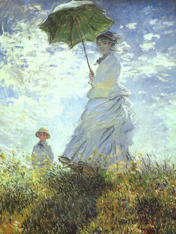 Claude Monet Woman with a Parasol